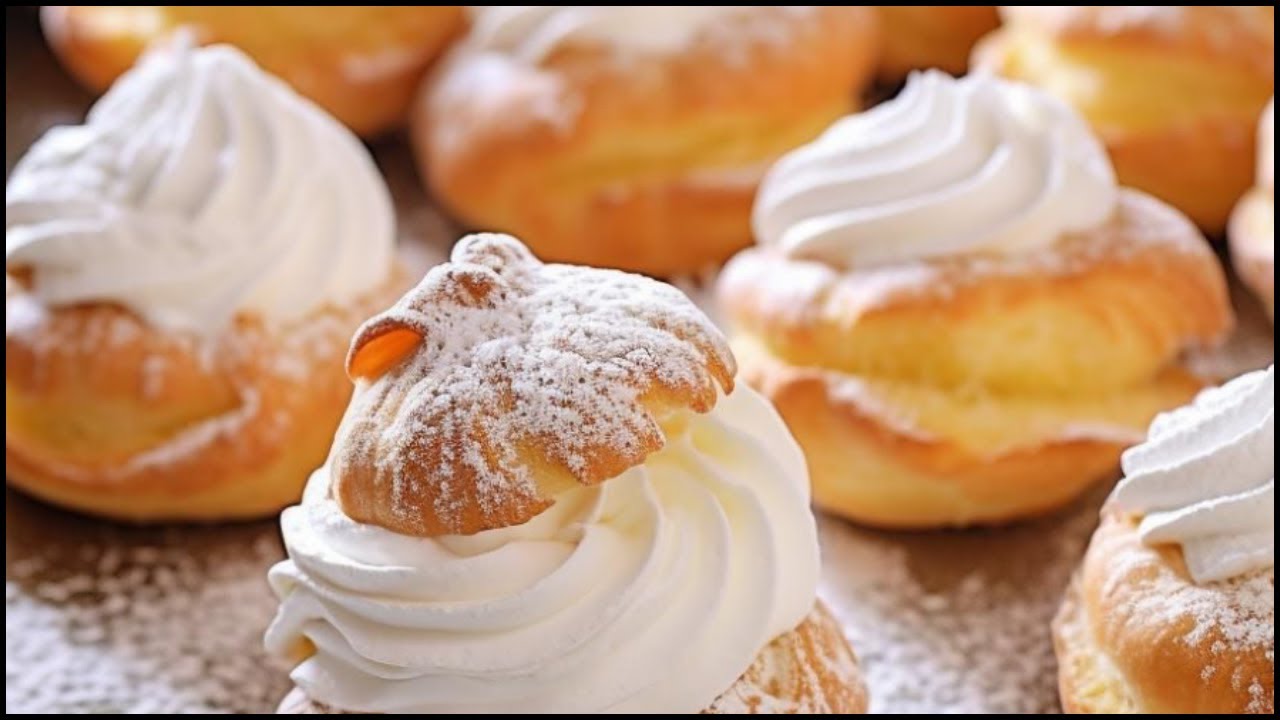 The BEST Cream Puffs Recipe! Incredibly Tasty and Simple!