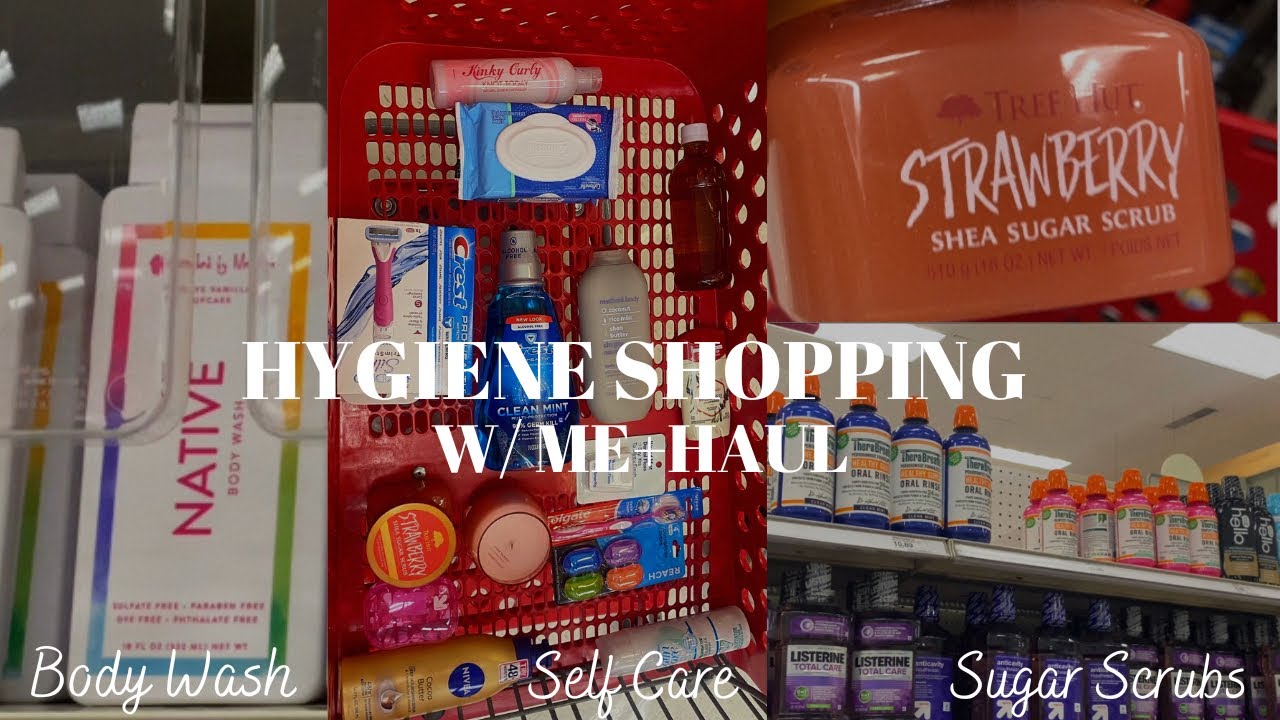 COME HYGIENE SHOPPING WITH ME | SELF CARE ESSENTIALS| +HAUL|