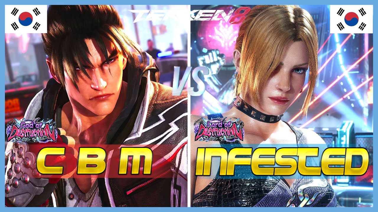 Tekken 8 ▰ INFESTED (Nina) Vs CBM (Jin) ▰ High Level Gameplay