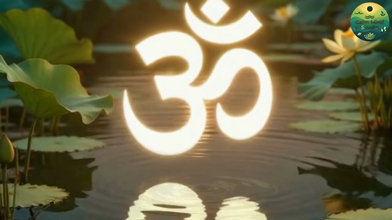 ॐ OM Chanting 30 Minutes | Deep Meditation, Positive Energy & Inner Peace 🕉️✨ | Calm Mind Studio