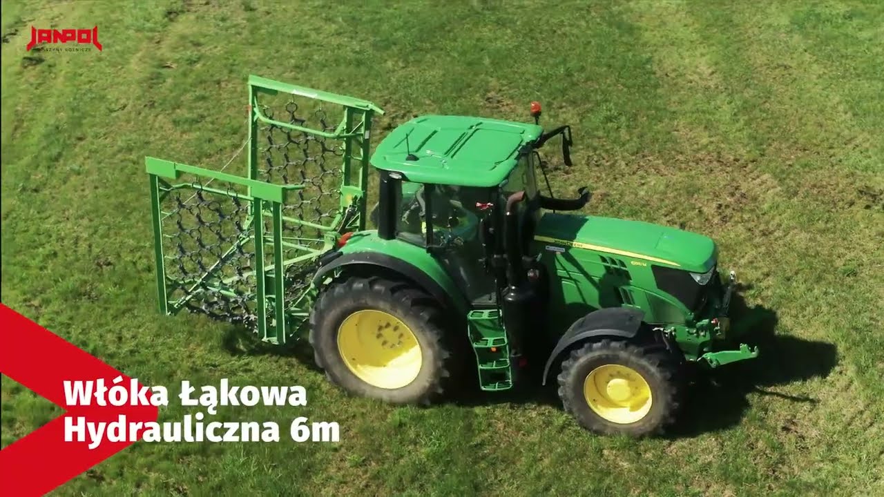 Prezentacja pracy Włóki łąkowej hydraulicznej 6 M