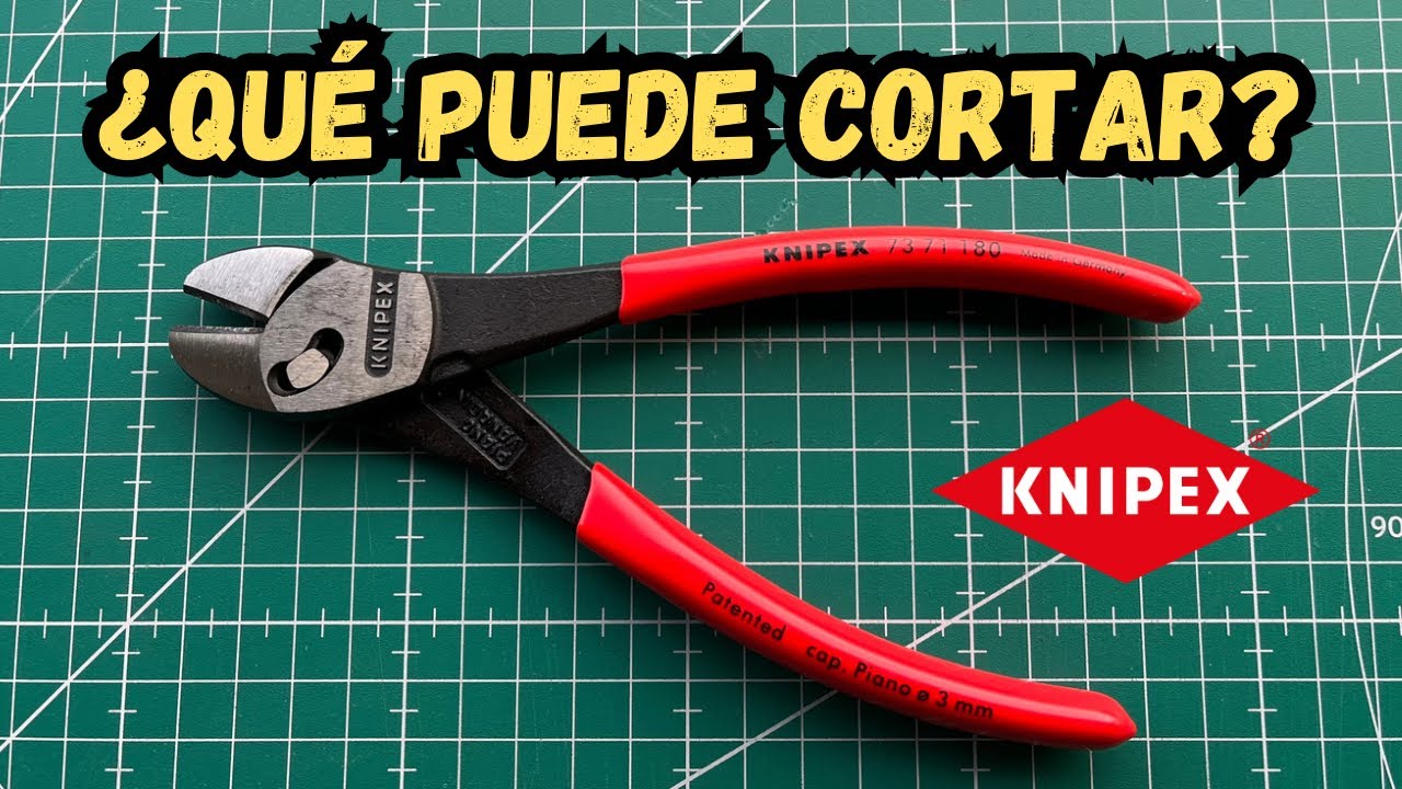 Alicates KNIPEX Twinforce💪73 71 180 | Review completa🔎
