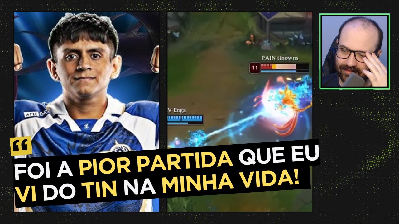 paiN vs. LEV foi a PIOR e MELHOR partida da HISTÓRIA! - React do Bronziocre