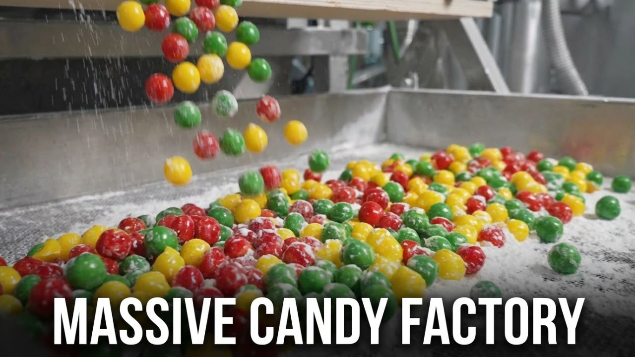 How Candy Is Made In Factory