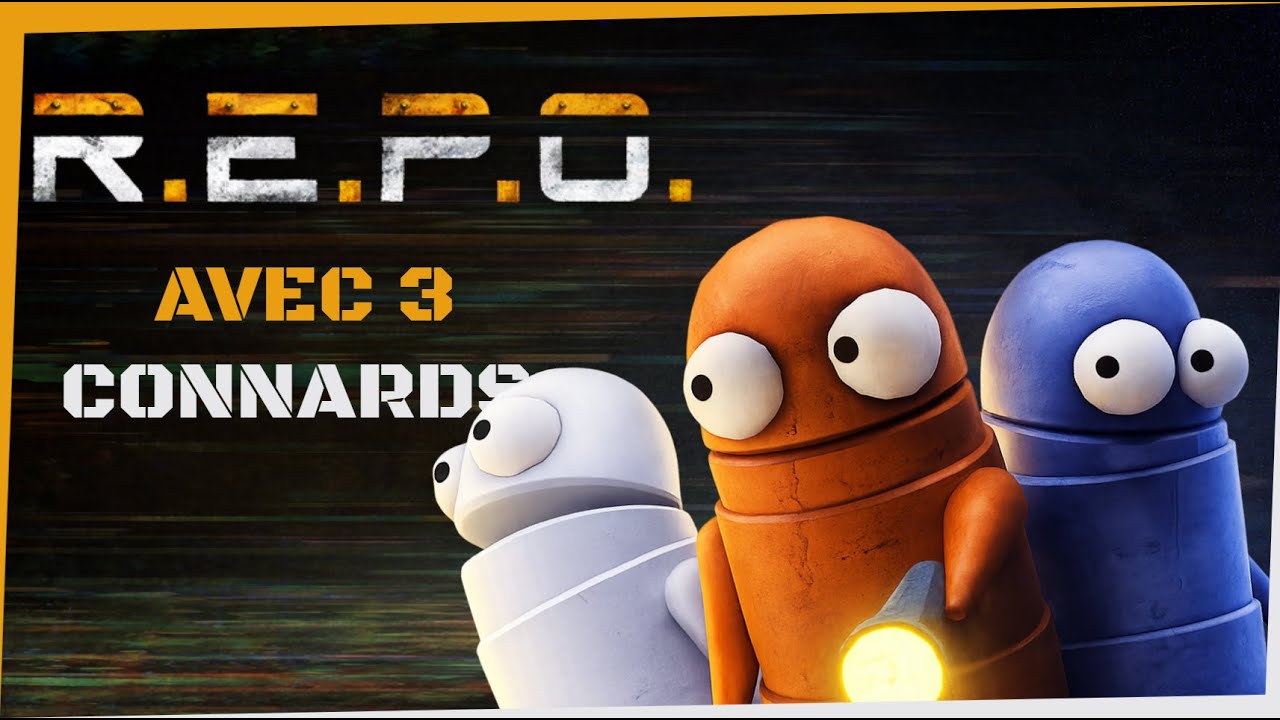 R.E.P.O. AVEC 3 CONNARDS !!!!!