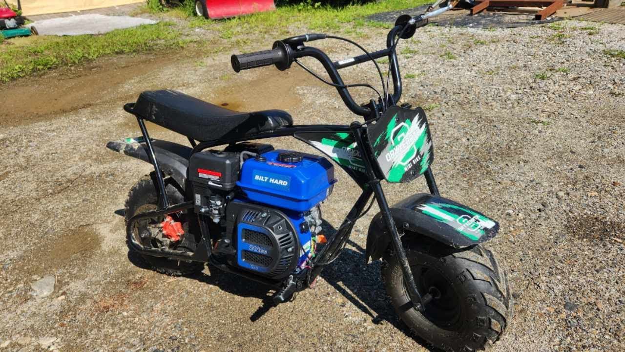 Oryxearth Mini Bike Engine Swap 212 BILT HARD 7HP Doubled the Power on the Worlds Cheapest Mini Bike