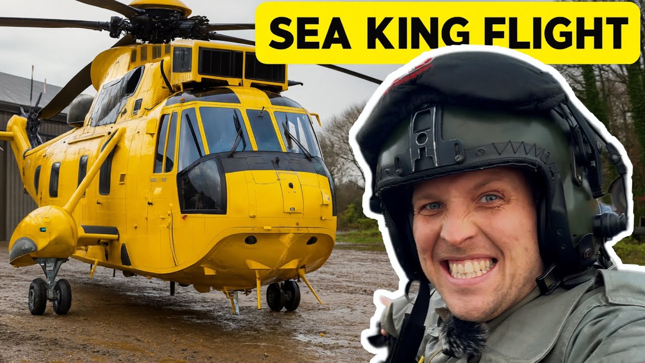 Что происходит, когда вертолет Sea King испытывает на пределе его возможностей?