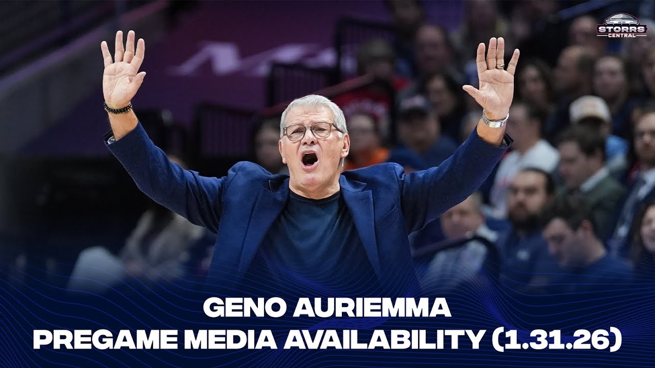 Geno Auriemma Pregame Media Availability - 1.31.26 (Tennessee)