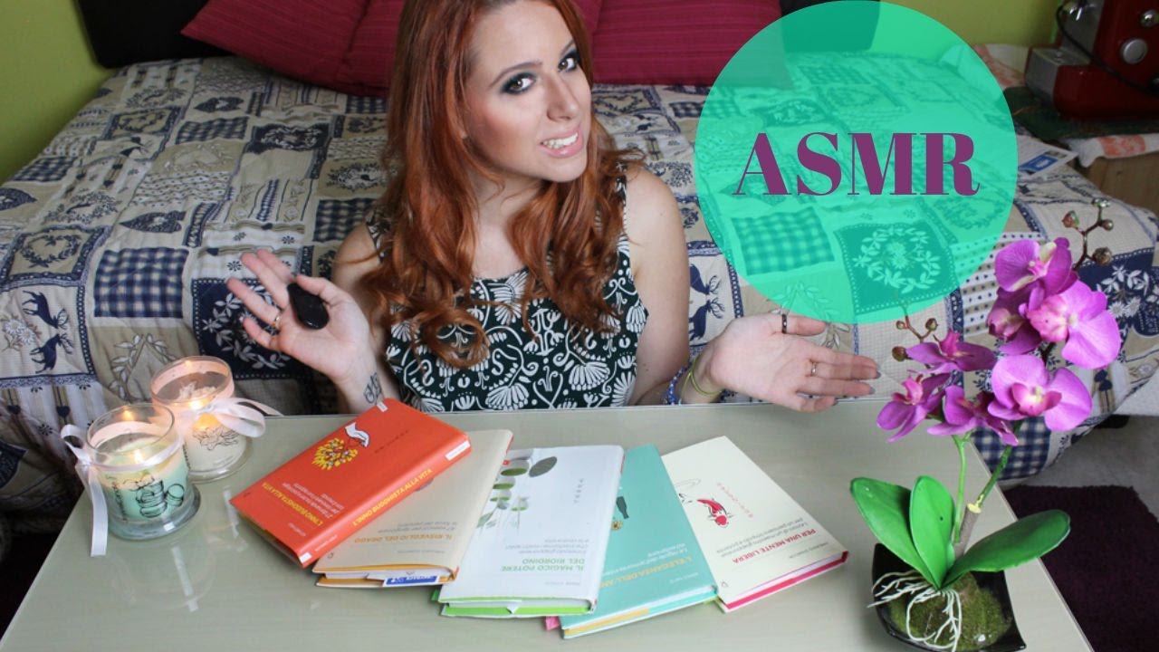 ASMR ita - 🙏🏻Чтение книг в стиле дзен/вдохновляющих книг, постукивание, перелистывание страниц📖 |...