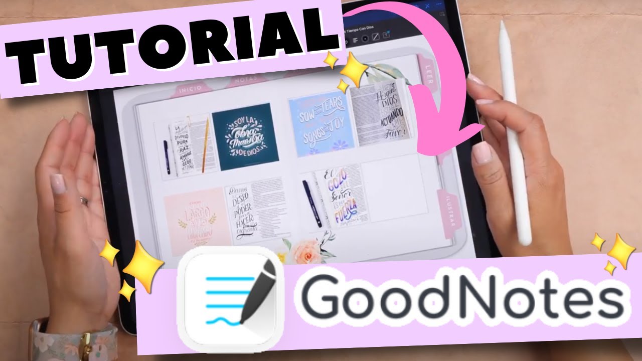 TUTORIAL de  GOODNOTES: Los secretos de una AGENDA DIGITAL😱