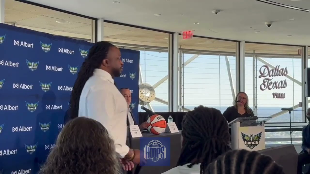 Хосе Фернандес представлен в качестве главного тренера «Даллас Уингз» | Полная пресс-конференция ...
