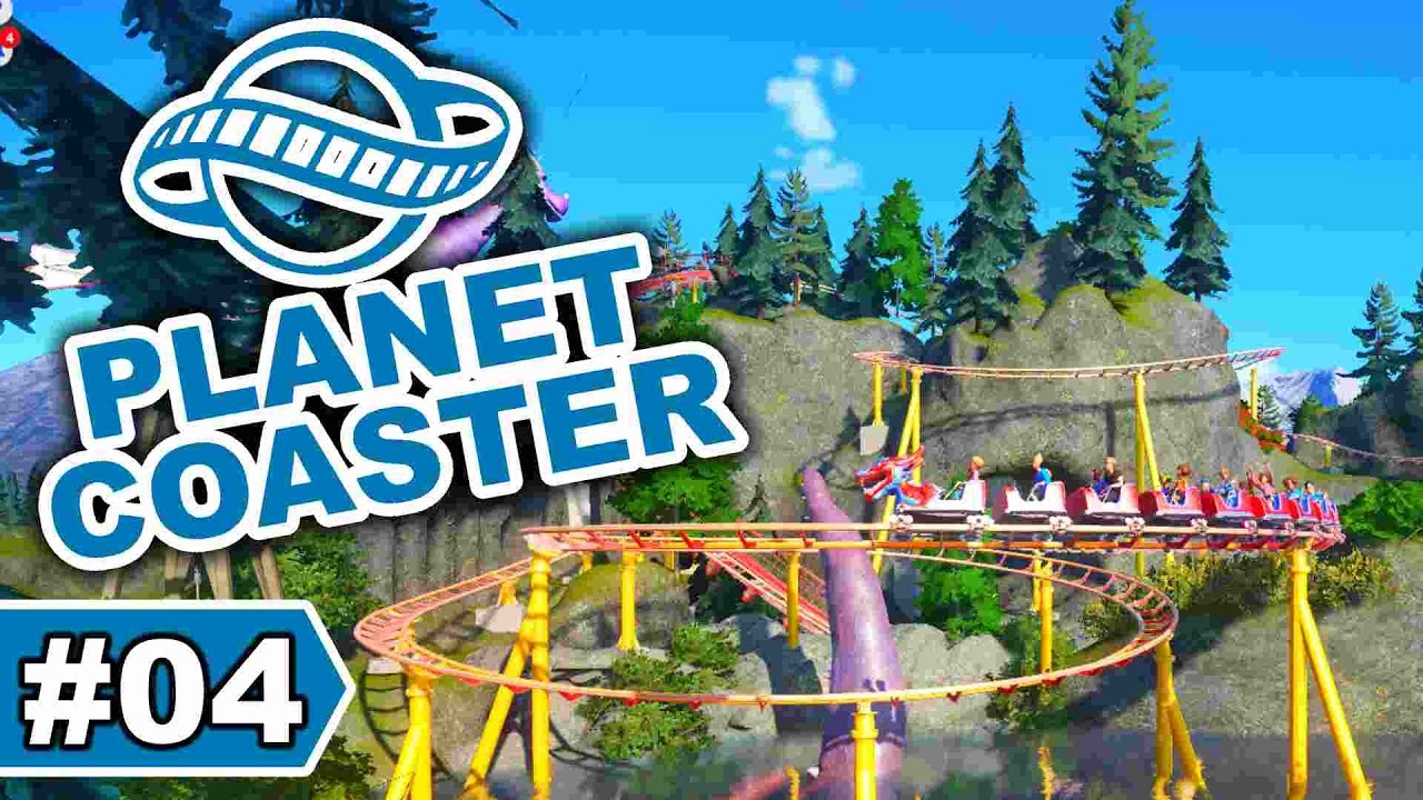 SCHÖNE DRACHENFELS-BAHN für Kinder - PLANET COASTER - LET'S PLAY #04