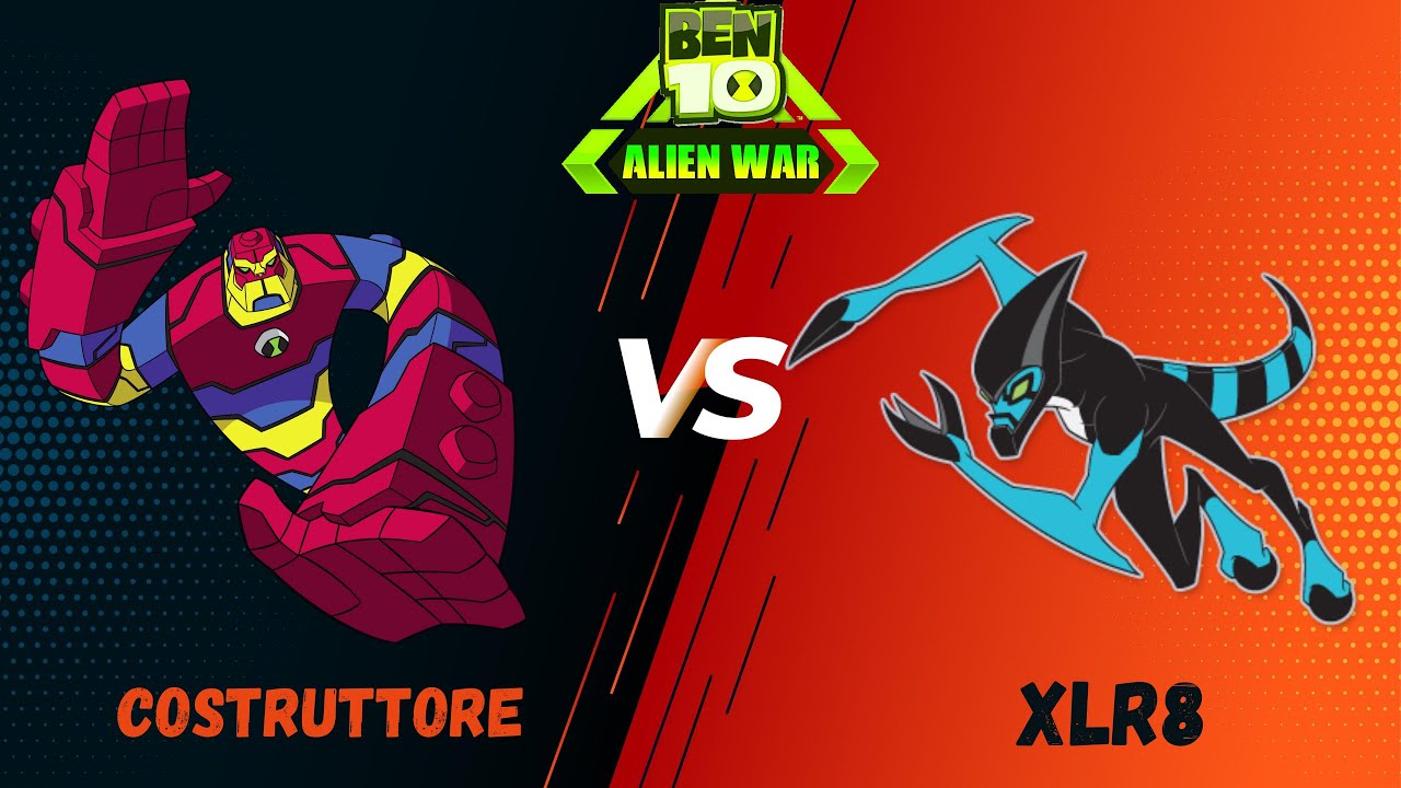 Ben 10 - Costruttore vs XLR8 (Alien War) ITA