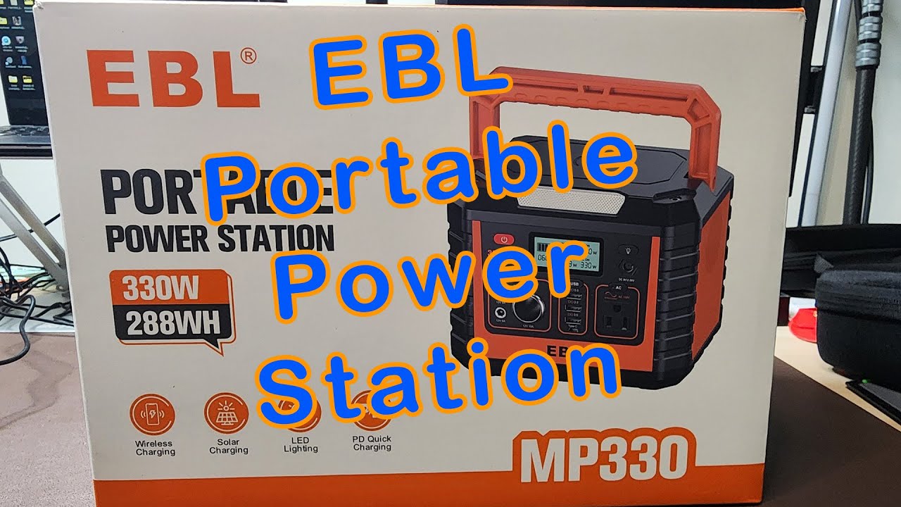 Портативная электростанция EBL - мощность 300 Вт.