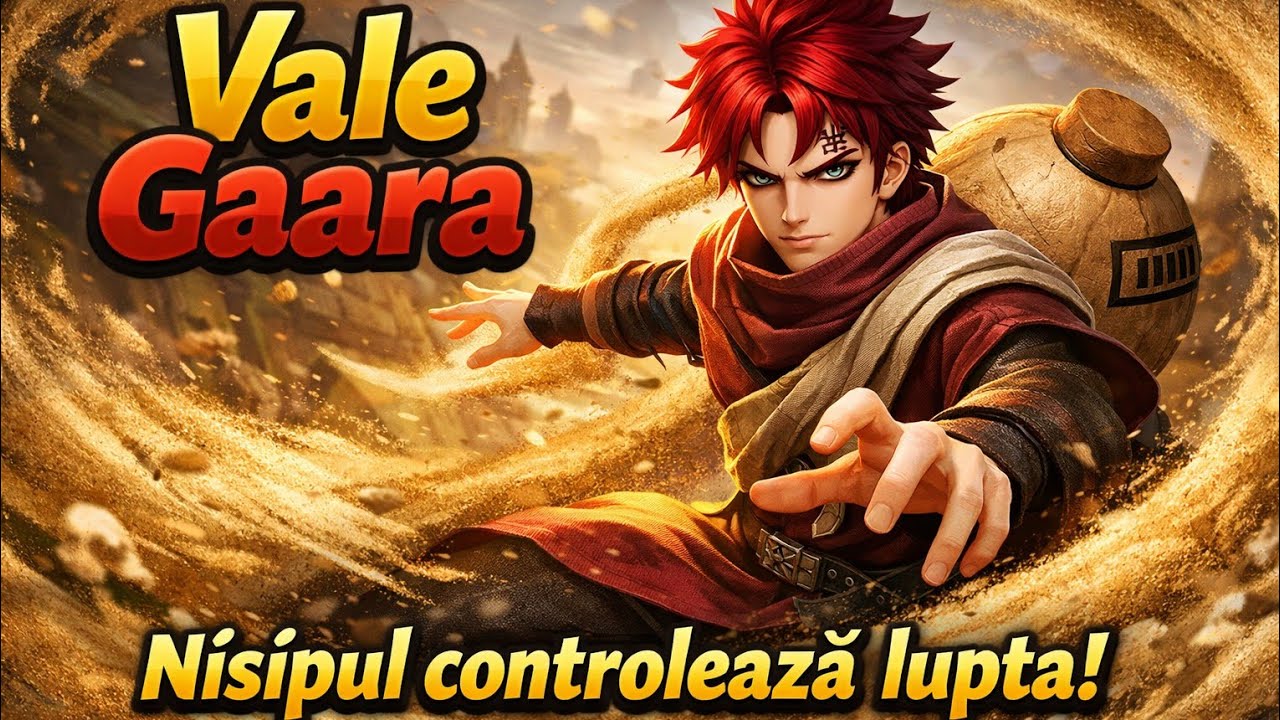 Vale Gaara – nisipul controlează lupta!