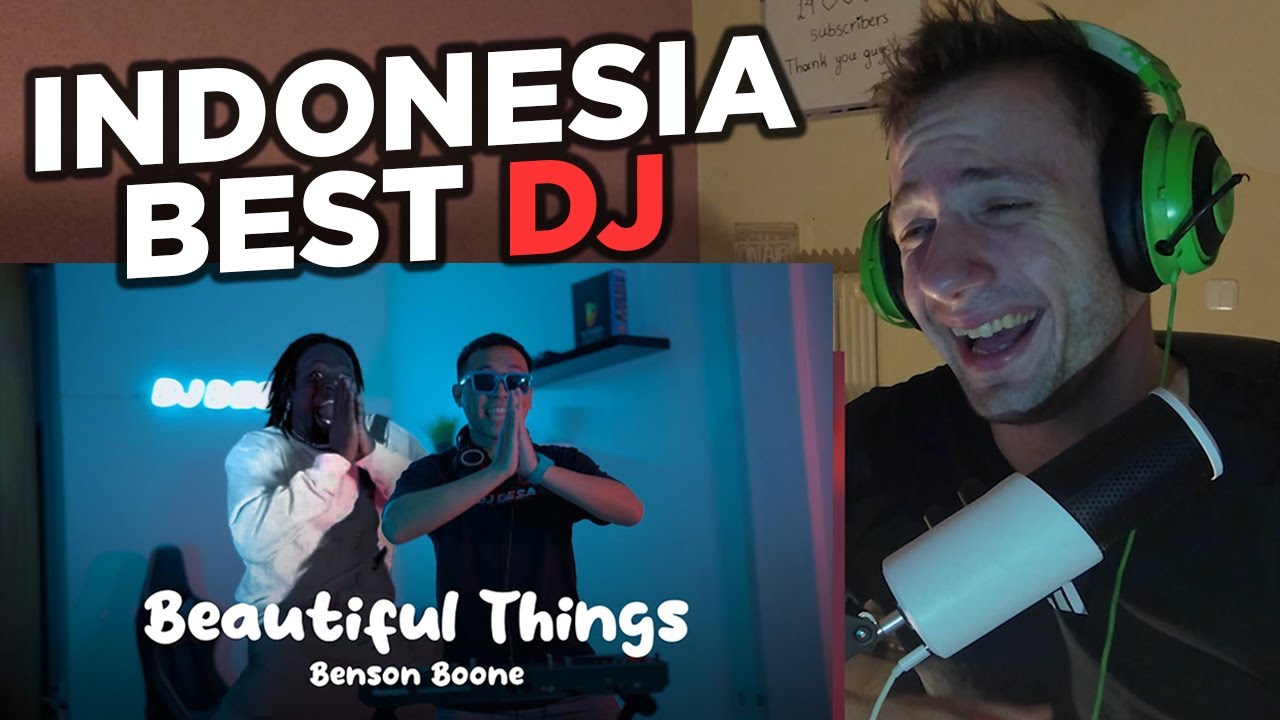 INDONESIA BEST DJ? (REACTION DJ BEAUTIFUL THINGS REMIX (DJ Desa x Madara Dusal)