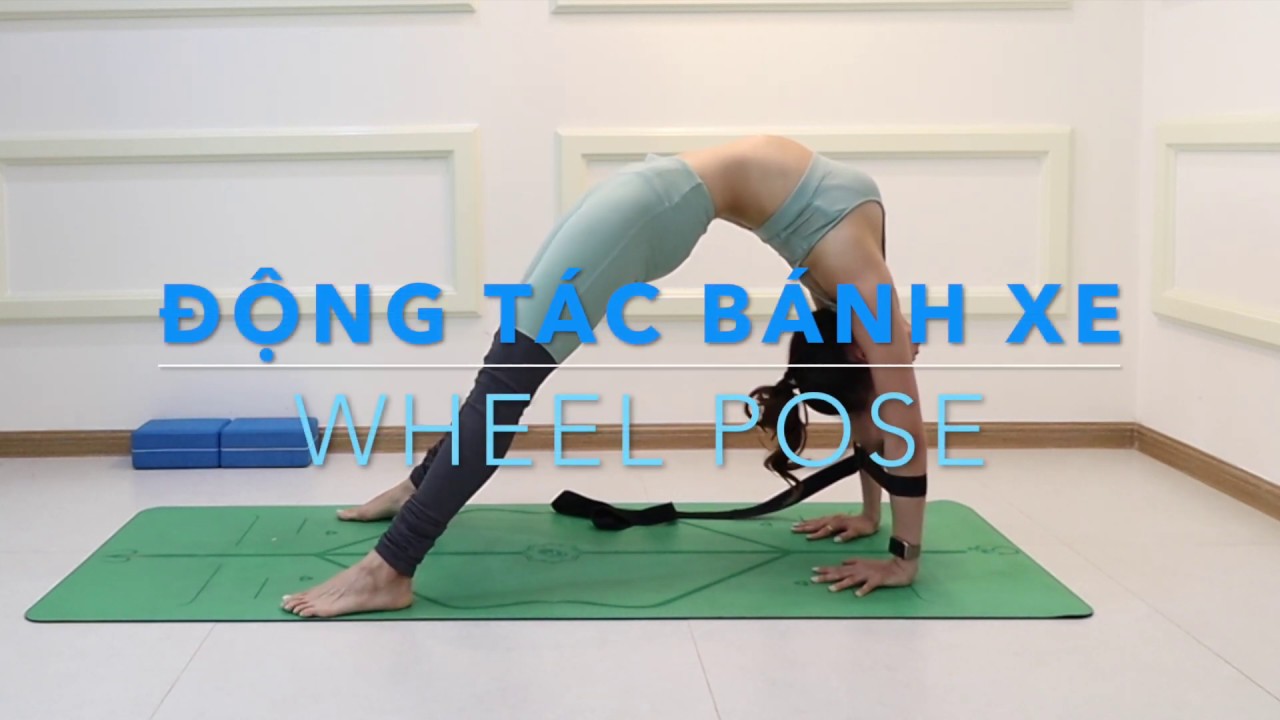 Hướng dẫn động tác BÁNH XE - WHEEL POSE ♡ Giảm căng thẳng - Tăng tự tin ♡ Yoga by Sophie