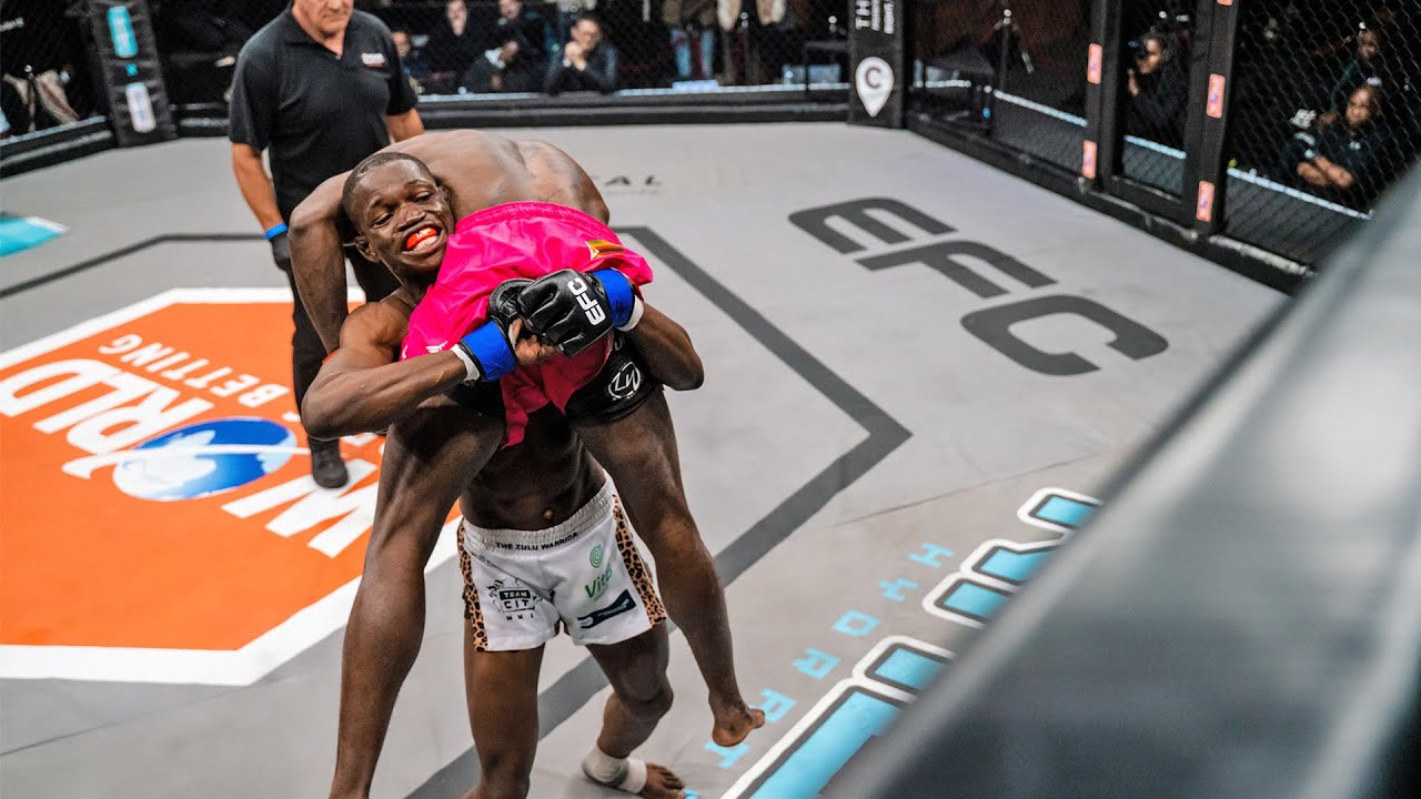 They Settled Their Beef Inside The Hex! Ntando Zondi vs Godknows Ndlovu | EFC 124