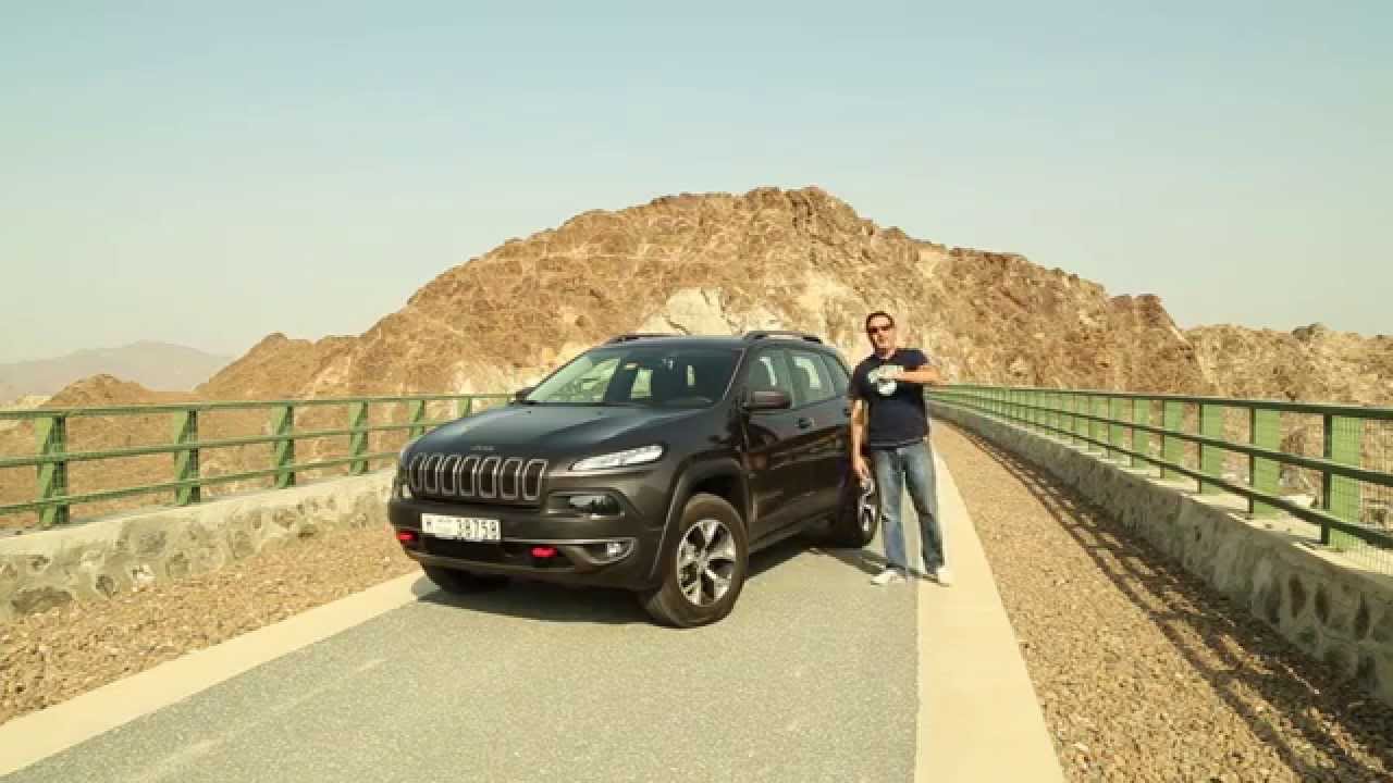 Test Drive Jeep Cherokee Trailhawk تجربة قيادة سيارة جيب شروكي تريل هوك 2014