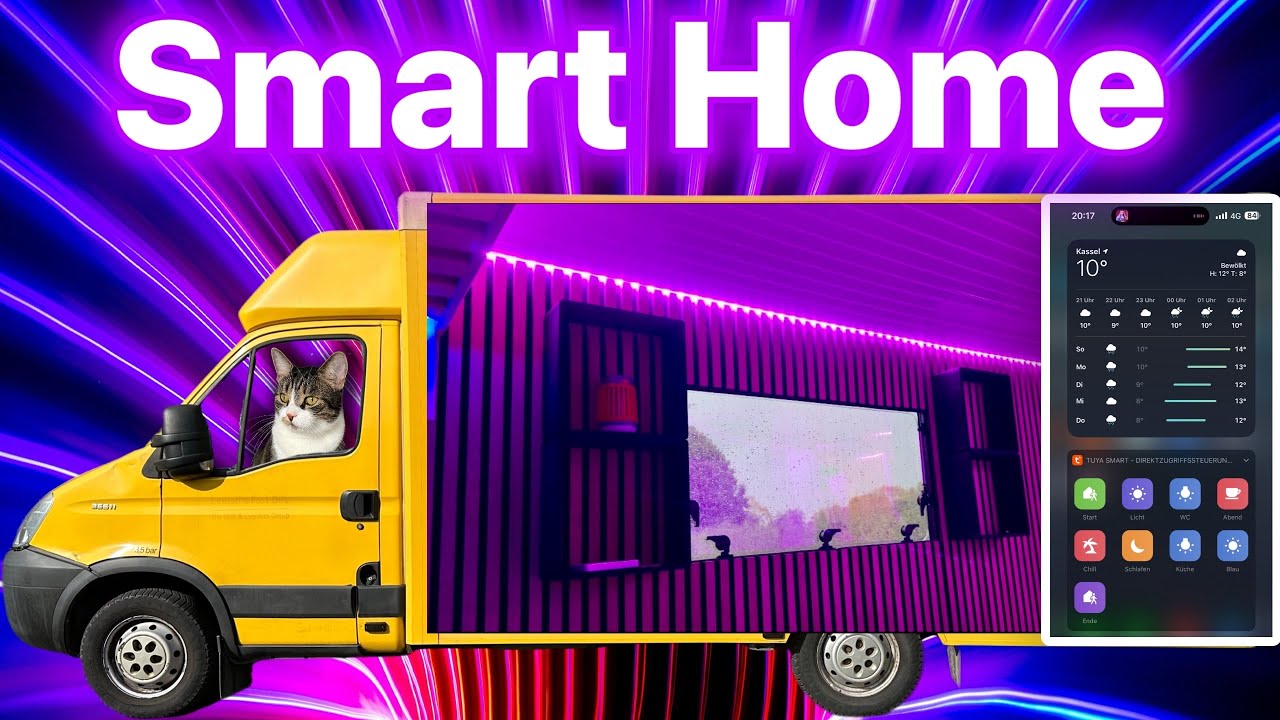 Postkoffer Camper Ausbau Teil 6 Smart Home