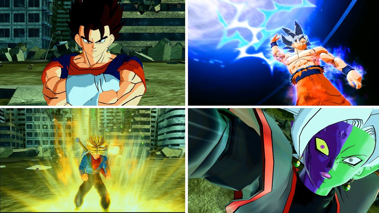 Accurate Anime Shading | Goku/Vegeta/Vegito/Gogeta/Fused Zamasu/Goku Black/Broly & more -  DBX2 Mods