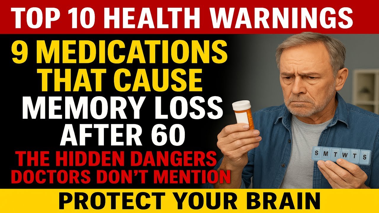 9 Medications That Cause Memory Loss After 60 &mdash; The Hidden Dangers Doctors Don&rsquo;t Mention