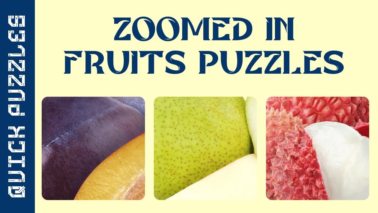 Guess the Picture Game | Zoomed In Picture Puzzle | Part 2 | Object Puzzles | Quick Puzzles