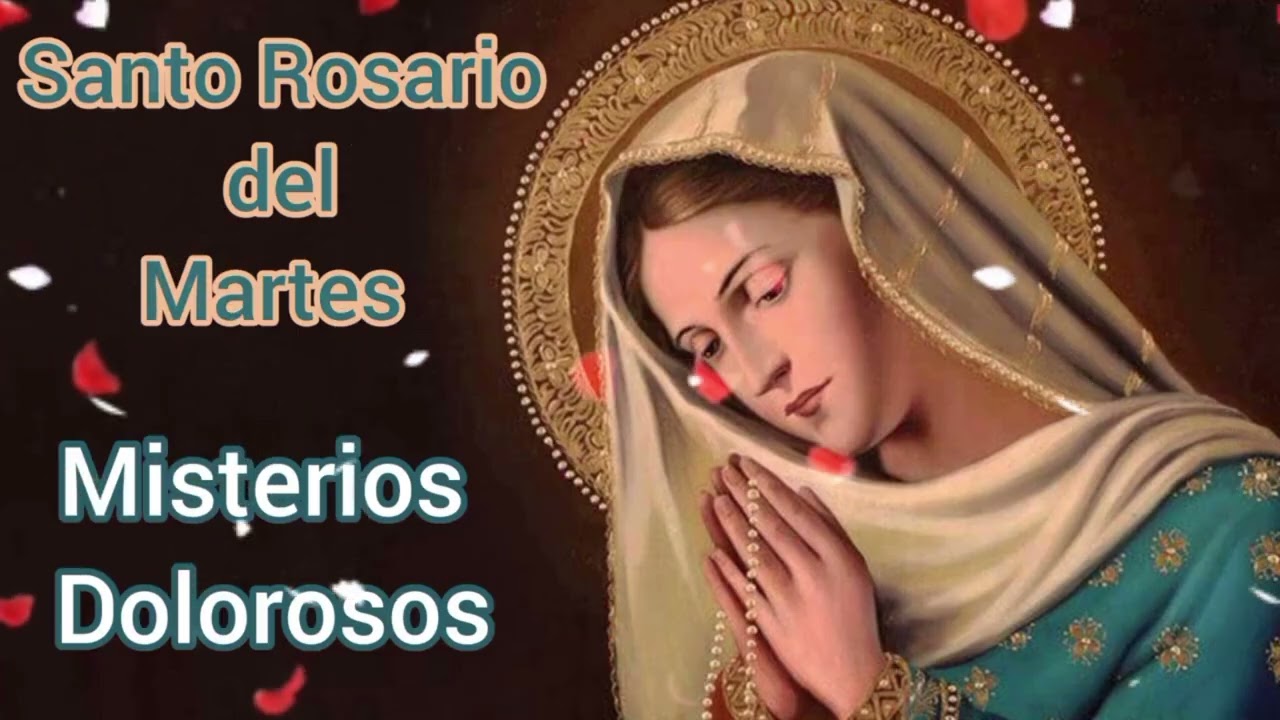 SANTO ROSARIO CORTO HOY MARTES 17 DE FEBRERO - MISTERIOS DOLOROS