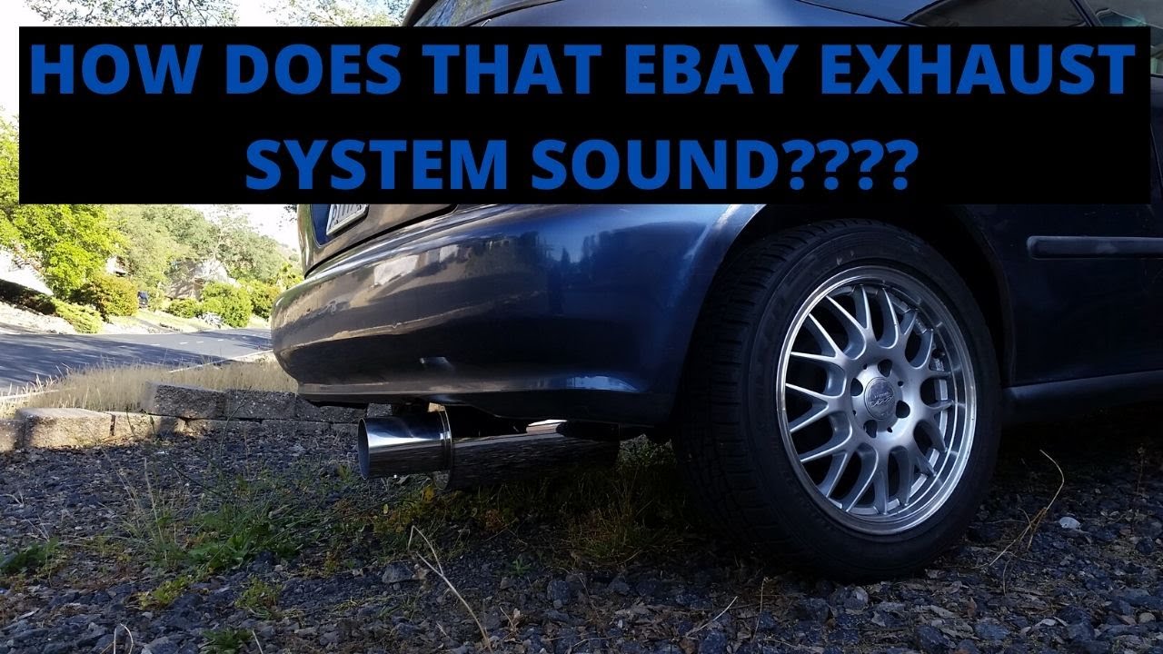 Tech Talk Tuesday: Ebay Exhaust Sound on 1992 Honda Civic Hatchback