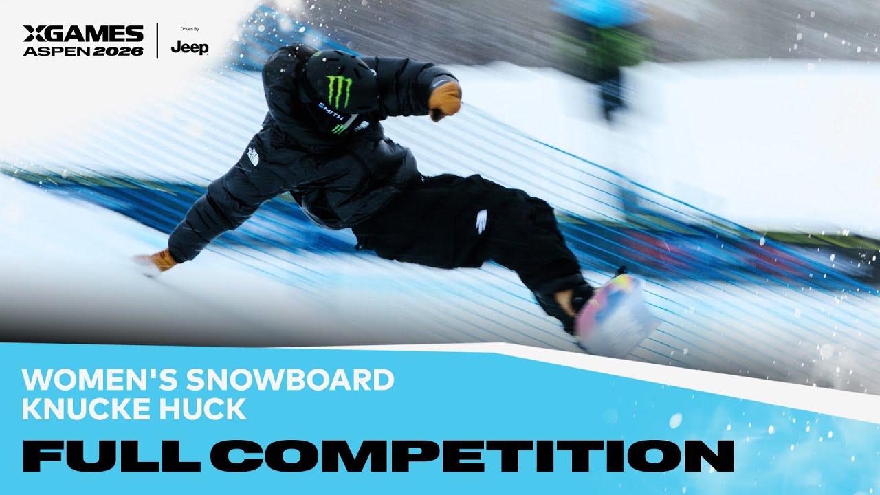 Women’s Snowboard Knuckle Huck: FULL COMPETITION | X Games Aspen 2026
