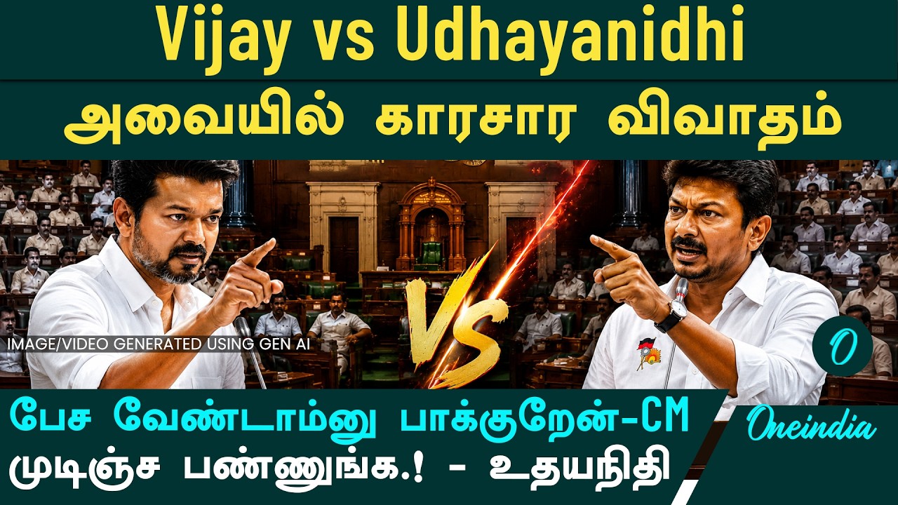 Vijay vs Udhayanidhi| ஊழல் கோப்புகள் மீதான் காரசார விவாதம்| Dmk vs Tvk