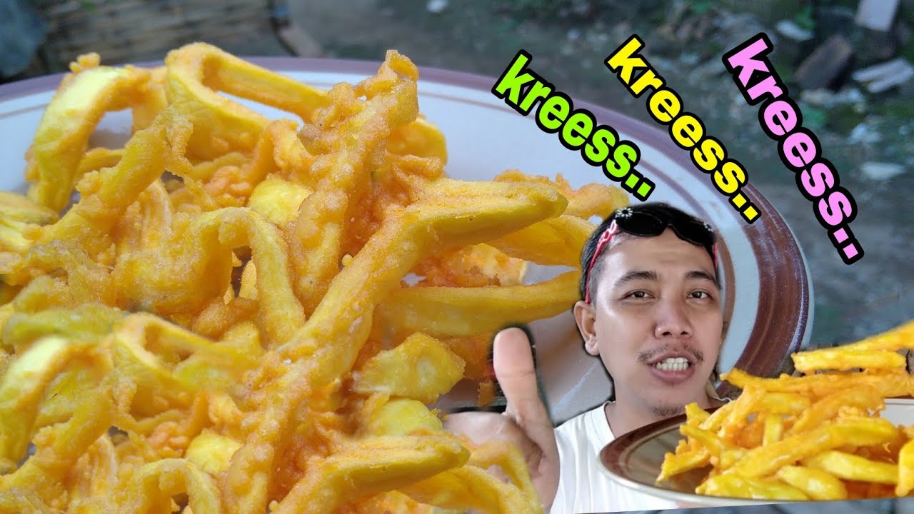 RENYAH DAN ANTI GOSONG || Olahan Nangka matang goreng crispy