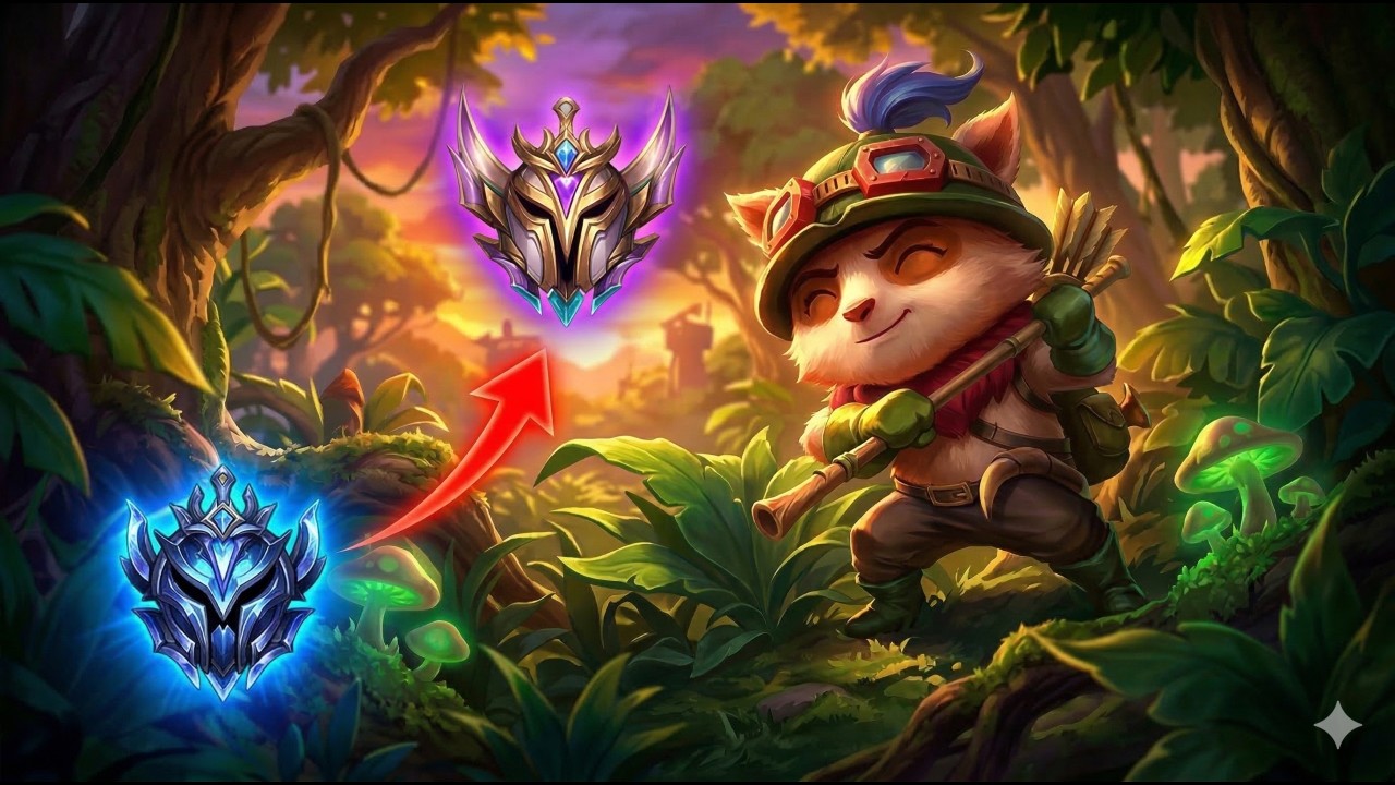 MASTER TIER TEEMO JUNGLE? 🍄 Diamond to Master [1W-1L] Prepare the FiRE! 💎