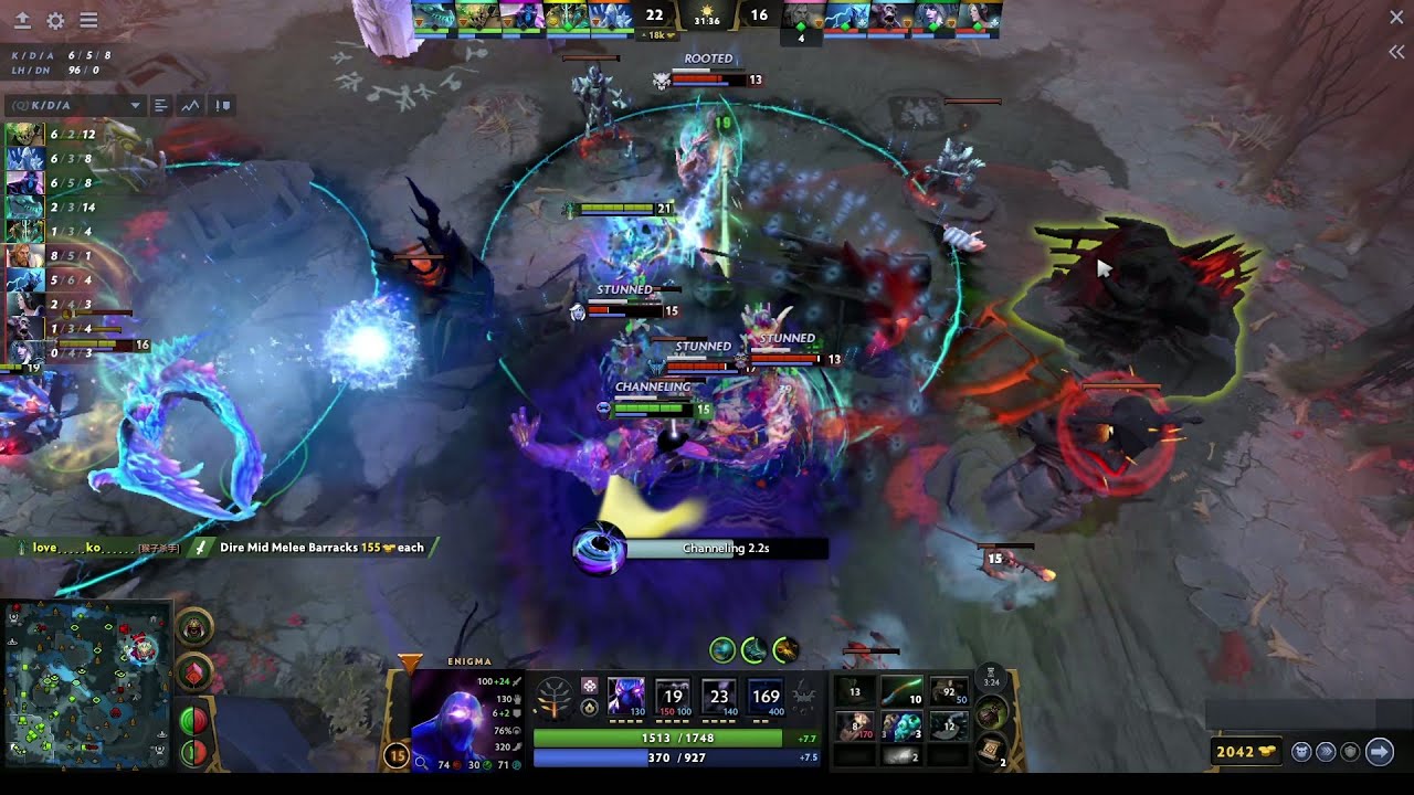 Double Kill Enigma - BlackHole Time | Dota 2 Outplay