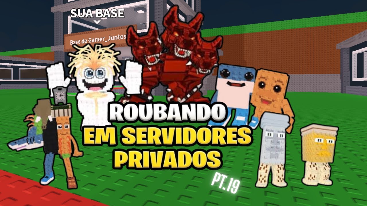 ROUBANDO EM SERVIDORES PRIVADOS DE STEAL BRAINROT - PARTE 19
