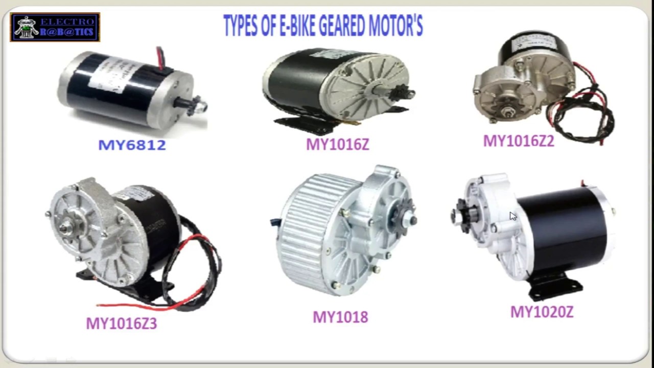 EBIKE DC GEAR MOTOR | WHICH DC GEARED MOTOR IS BETTER FOR EBIKE | BY ELECTRO ROBOTICS