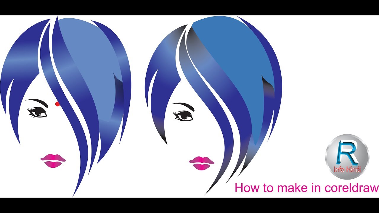 coreldraw tutorial, best design by r info hindi