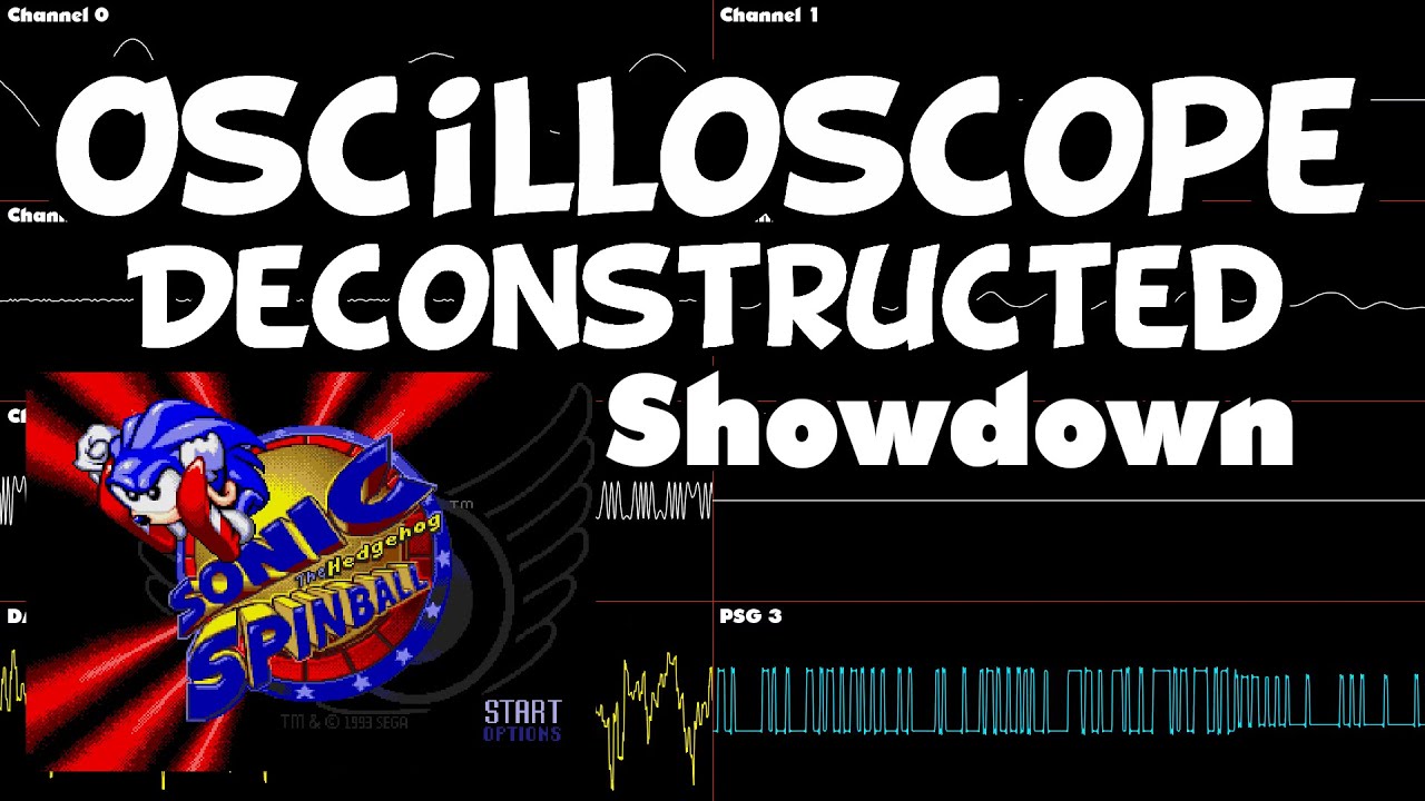 Sonic Spinball - Showdown - Oscilloscope Deconstruction
