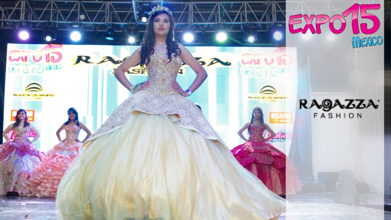 Expo 15 Pasarela de vestidos de 15 años por Ragazza Fashion Oct 2016