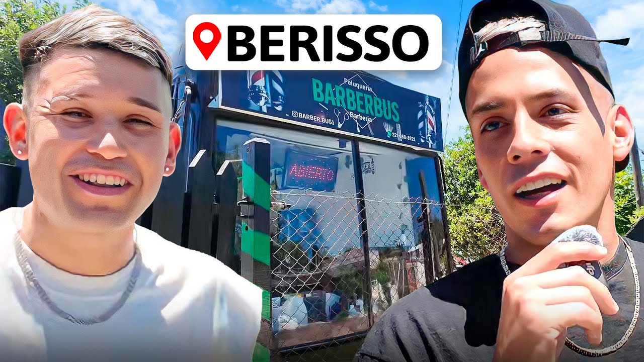 VISITAMOS la barbería que funciona en un COLECTIVO ABANDONADO 💈