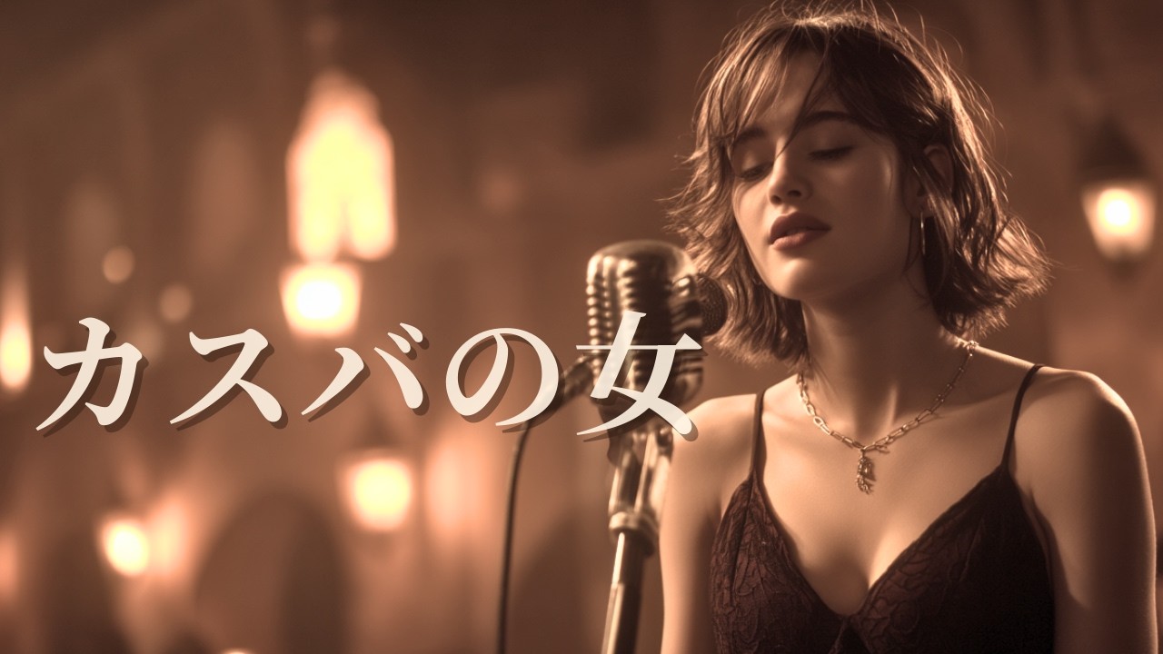 カスバの女 – エト邦枝｜異国の夜に滲む昭和JAZZバラード｜女性ハスキーボーカル（日本語カバー）