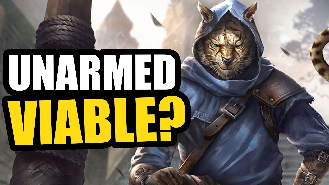 This Was SURPRISING! 👊 Do UNARMED Builds Actually WORK IN ESO??