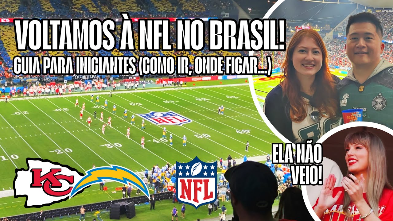 VOLTAMOS À NFL NO BRASIL! (VLOG + DICAS PARA QUEM VAI PELA PRIMEIRA VEZ) | Um Casal no Estádio