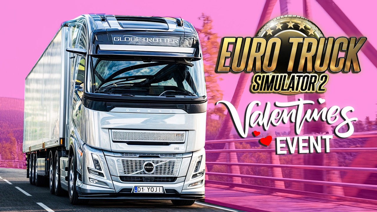 kończymy EVENT WALENTYNKOWY W ETS2 😍 wpadaj na pogaduchy! 🔴