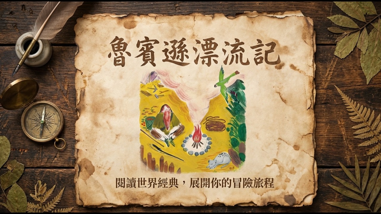 《經典文學》【魯濱遜漂流記】