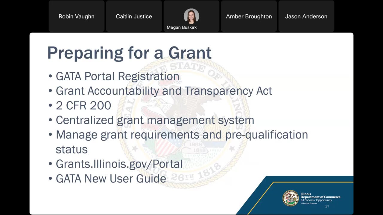 Writing A Grant Application