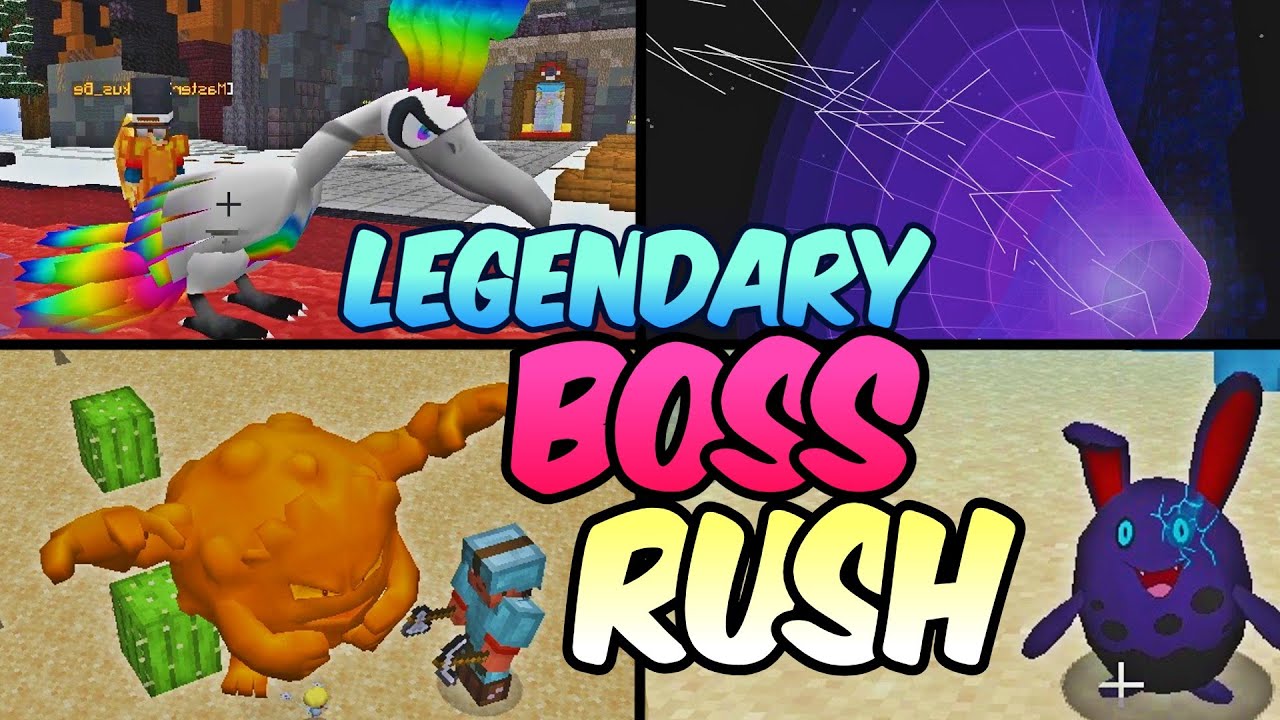 1 Hour to find & beat a Legendary Boss Pokemon in Pixelmon