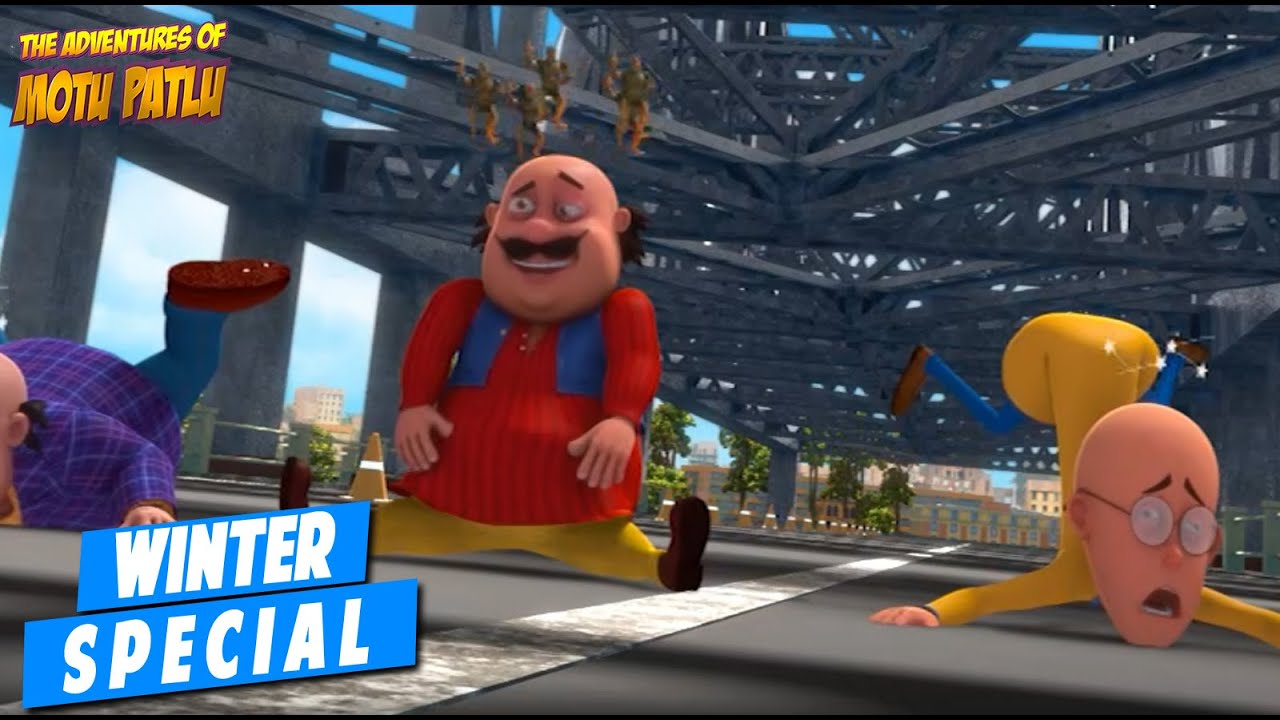 Motu Patlu : Motu Patlu Ka Hua Bura Haal | Winter Special | Hindi Cartoon Motu Patlu