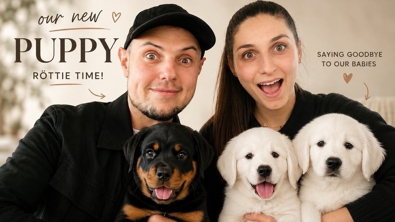 Saying Goodbye to the Puppies… Then We Did This 🐶❤️