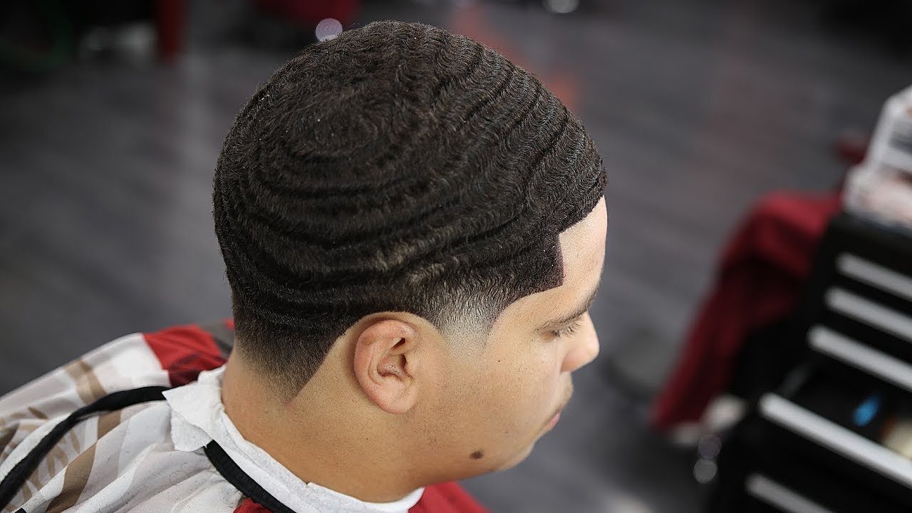 HAIRCUT TUTORIAL: BEST 360 WAVE BURST TAPER IVE DONE SO FAR